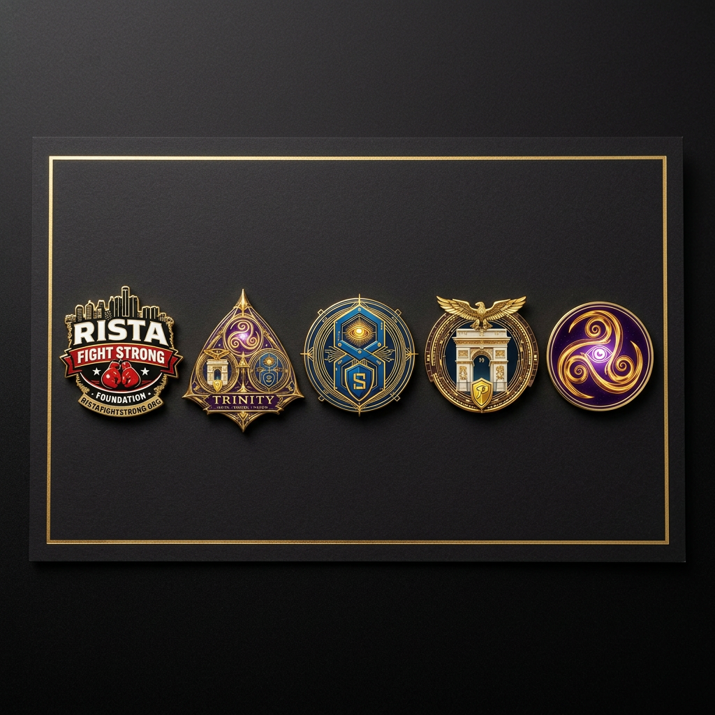 Trinity Enamel Pin Set