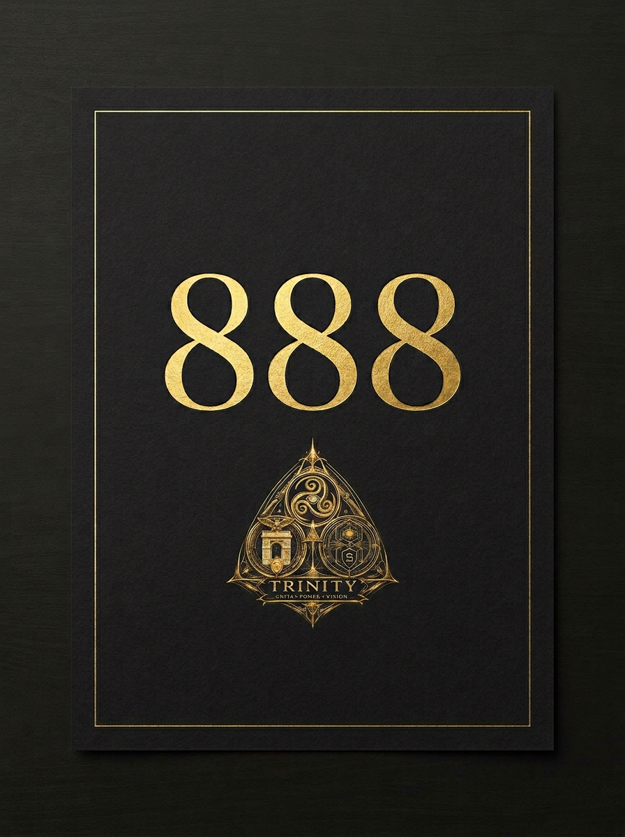 888 Frequency Art Print